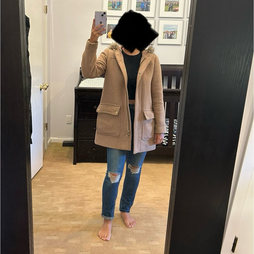 Tan J.Crew Jacket